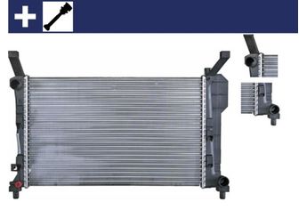 Su Radyatörü  MAHLE CR 660 000S  6N0121253K 1695000303 A1695000303 A 169 500 03 03