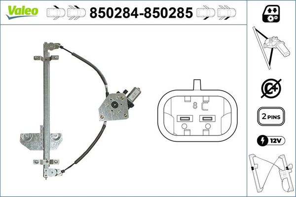 Cam Krikosu Ön Sol VALEO 850284