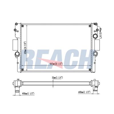 Su Radyatörü  Iveco Daily P.Van (2006->)  AXAM 05-10-05-0188