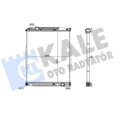 Su Radyatörü  KALE 351345