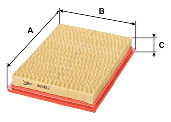 Hava Filtresi  VALEO 585122  1654617B00 NA2297 NA-2297 NA263 NA-263 17220P2A005 17220-P2A-005 17220P2A505 17220-P2A-505 17220P2CY01 17220-P2C-Y01 17220P2FA01 17220-P2F-A01 1654630P00 16546-30P00 165465CA0B 16546-5CA0B 16546JG30A 16546-JG30A 16546-17B00 165461HC2A 16546-1HC2A 165463J410 16546-3J410 165463J41A 16546-3J41A 1654673C00 16546-73C00 1654673C01 16546-73C01 1654673C10 16546-73C10 1654673C11 16546-73C11 1654673C60 16546-73C60 8671004478 16546AA030 16546-AA030