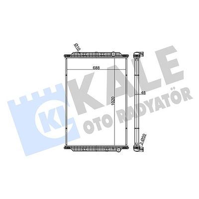 Su Radyatörü  KALE 349465