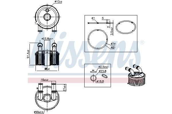 Şanzıman Yağ Soğutucu  PSA ORJINAL 227571