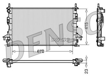 Su Radyatörü  DENSO DRM23083  8200008764