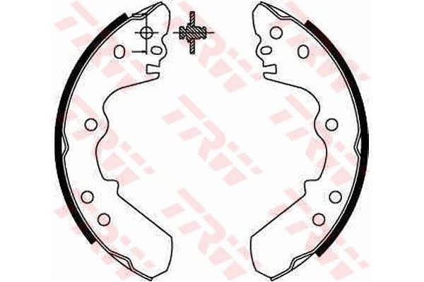Fren Pabuçlu Balata Arka Opel Frontera A (1992->)  TRW GS8551