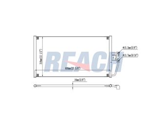 Klima Radyatörü  ASPART 6CAC1052  64538375513 6453.8.375.513 8375513 8.375.513