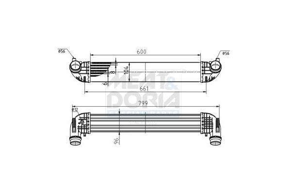 Turbo Radyatörü  ASPART 6TRA1066