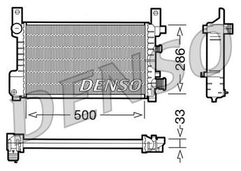 Su Radyatörü  DENSO DRM10037  DRM10037 94FB8005BB 94FB8005BC