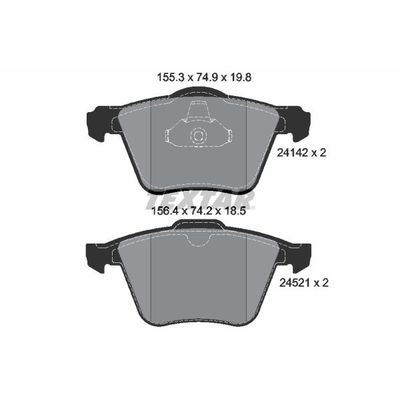 Fren Disk Balata Ön Ford S-MAX (CA1)(2006->)  OTOZONE FDO3064-R