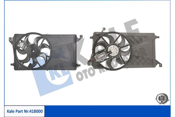 Radyatör Fan ve Motoru  EUROCRAFT EU F24153-018
