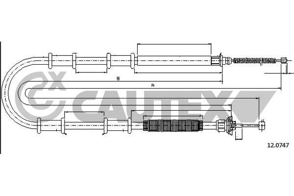El Fren Teli Arka Sağ veya Sol MAHER 25933