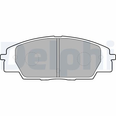 Fren Disk Balata Ön Honda Civic 3 Kapı (EP)(07.2001->)  DELPHI LP1559