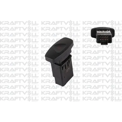Dörtlü Flaşör Düğmesi  Renault Symbol II (2008->)  KRAFTVOLL 04050008