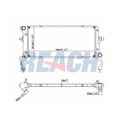 Su Radyatörü  Renault Kadjar (06.2015->)  BSG 63-520-019
