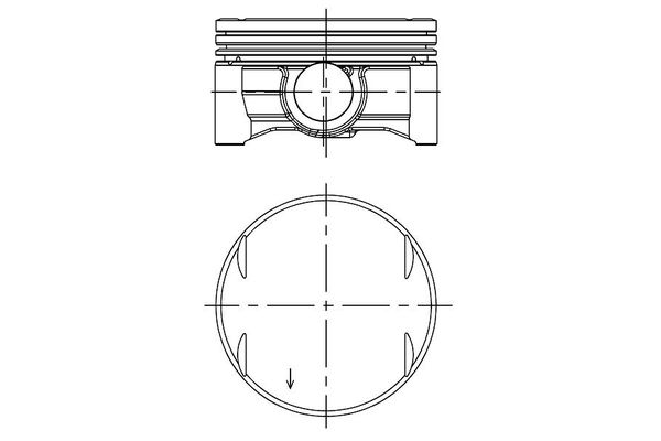 Piston (84.00MM-STD)  NÜRAL 87-70229-STD