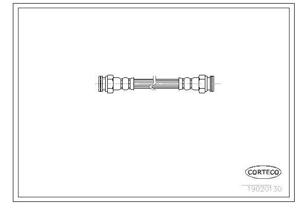 Fren Hortumu Arka Sağ veya Sol FROW 188.1112.002