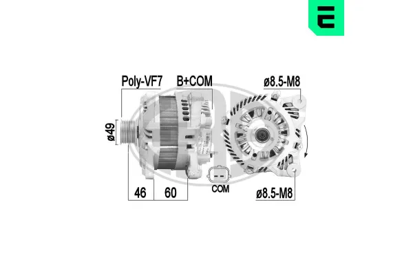 Alternatör  Renault Latitude (2010->)  ERA 210951A
