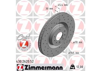Fren Disk Ayna Ön Sağ ve Sol ZIMMERMANN 430.2620.52  93188445 569154 569 154