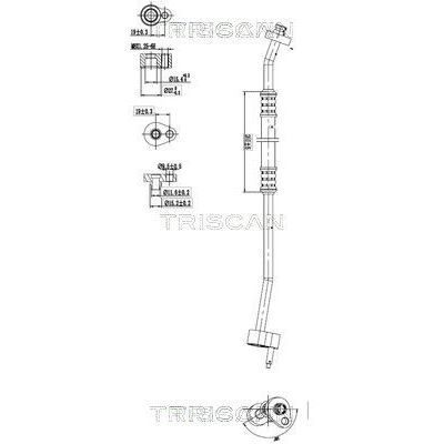 Klima Hortumu  Ford Focus 4/5 Kapı (CB8)(2010->)  KRAFTVOLL 19013126