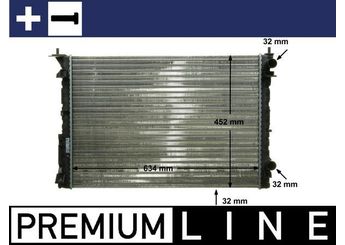 Su Radyatörü  MAHLE CR 311 000P  7701045345 7701045410 7701049754 7701499798 7701499799