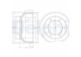 Kampana Arka Sağ veya Sol DELPHI BF467  4041430 4078770 4446219 YC1W1126EB YC1W1126EC YC1W1126ED