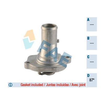 Termostat 60 °C  Fiat Palio (178) Weekend (1997->)  BRUCKE 7589135