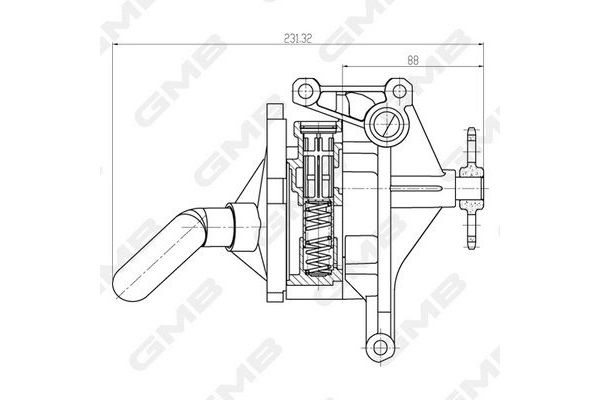 Yağ Pompası  Mercedes V -Sınıfı (638)  GMB GOAS-80A