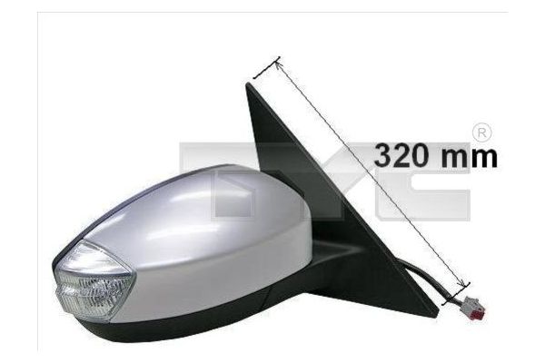 Dikiz Aynası Dış Sol Ford Grand C-MAX (CB7)(2010->)  ART M003.3550