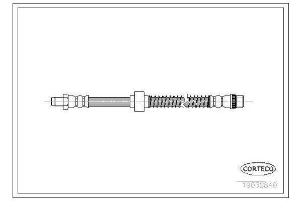 Fren Hortumu Ön Sağ veya Sol OSSCA 0876
