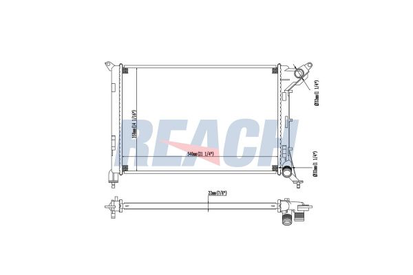 Su Radyatörü  BEHR CR 1470 000S