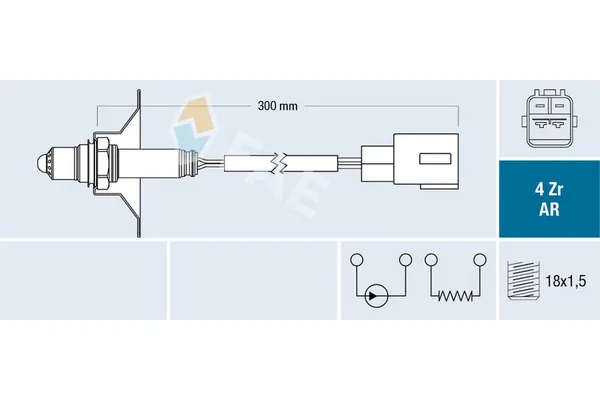 Oksijen (Lambda) Sensörü  FAE 75620