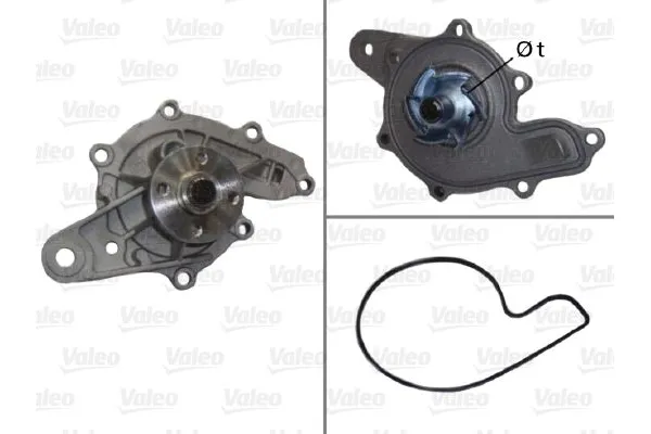 Devirdaim Su Pompası  Smart Fortwo Coupe (02.2003->)  VALEO 506677