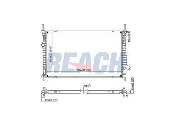 Su Radyatörü  MGA 80865  2002228 1935473 GK218005BB GK218005BC
