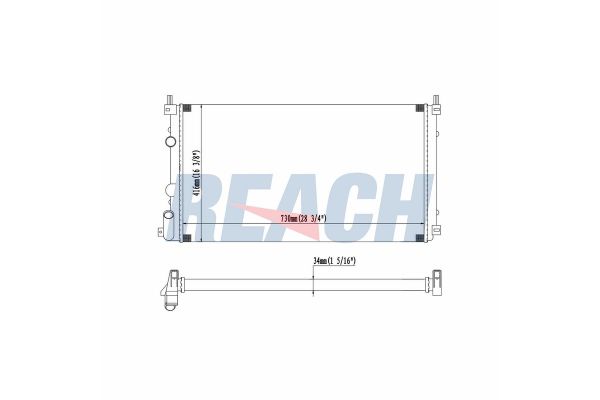 Su Radyatörü  Opel Movano P.Van / Minibüs (2004->)  KALE 0543451AB