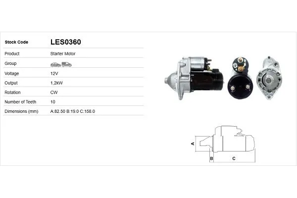 Marş Dinamosu  MAGNETI MARELLI 359001400020