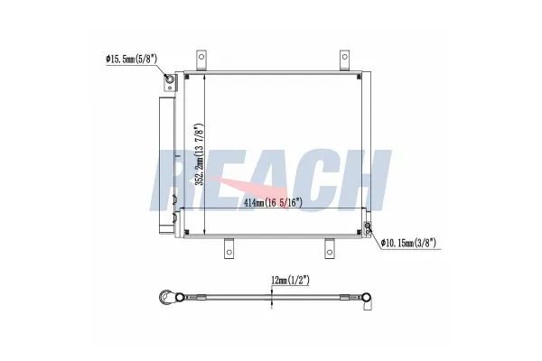 Klima Radyatörü  MGA 82586
