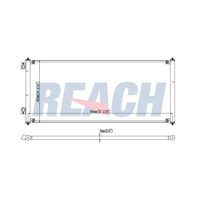 Klima Radyatörü  DENSO DCN10018