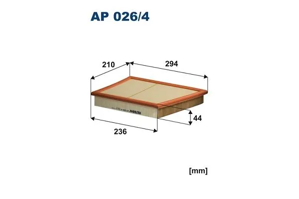 Hava Filtresi  MINI Mini 5-kapı (F55)(2014->)  FILTRON AP 026/4