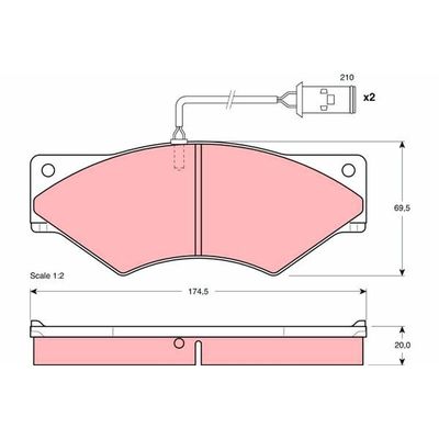 Fren Disk Balata Ön SWAPP 44257