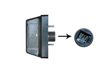 Plaka Lambası  FIAT ORJINAL 1399432080  1399432080 1610802980 16 108 029 80 1374721080 4758186 634069