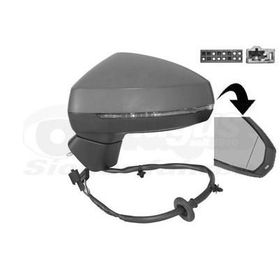 Dikiz Aynası Dış Sol Audi A3 (8V1)(03.2012->)  OPTIMUM 8V5857409Q9B9