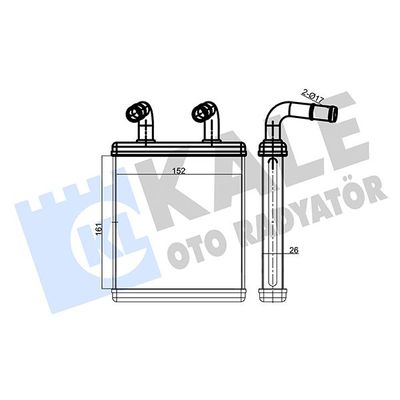 Kalorifer Radyatörü  KALE 346580