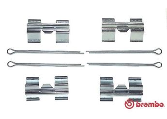 Aksesuar Seti Ön BREMBO A 02 257  606688