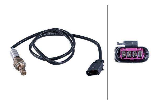 Oksijen (Lambda) Sensörü  Audi A6 Allroad Quattro (4FH)(05.2006->)  HELLA 6PA 358 103-191