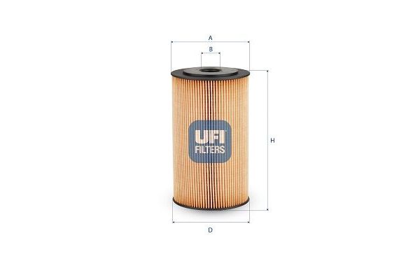 Yağ Filtresi  UFI 25.280.00