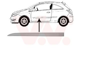 Kapı Bandı Ön Sol EUROBUMP OPL13CO038Y  5172435 13270497 5172451