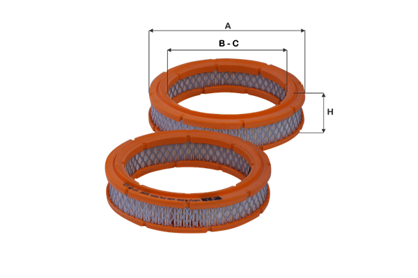 Hava Filtresi  FIL FILTRE HPU 4356