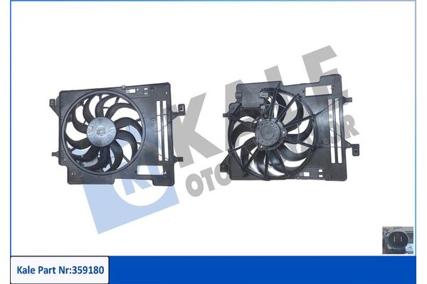 Radyatör Fan ve Motoru  Ford Transit Connect (CHC)(2013->)  MGA 83407