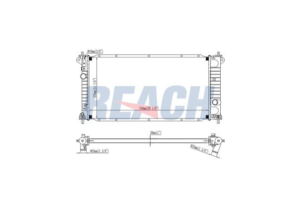 Su Radyatörü  RADISEN RR 645026