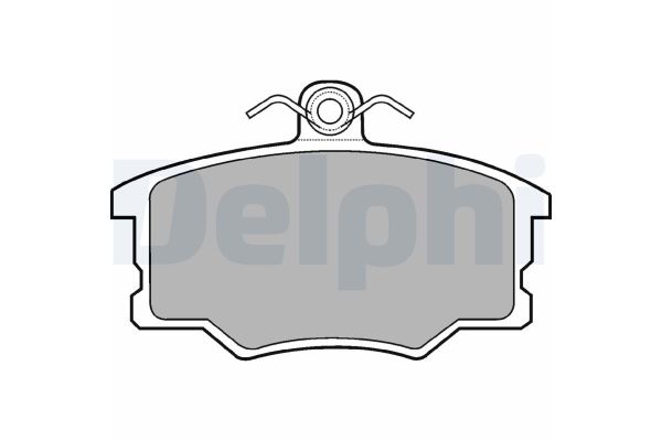 Fren Disk Balata Ön Audi 80/90 2/4 Kapı (811/813/853)(06.1984->)  DELPHI LP453